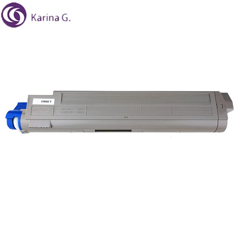 Новый совместимый цветной тонер для картриджа с тонером OKI C9600 C9800 Okidata C9650 C9850 и т.