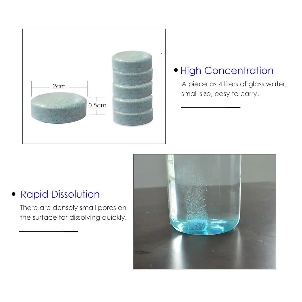 2Pcs/6Pcs Car Solid Wiper Cleaner Effervescent Tablet Cleaner Car Auto Window Cleaning Windshield Glass Cleaner 2Pcs/6Pcs Car Solid Wiper Cleaner Effervescent Tablet Cleaner Car Auto Window Cleaning Windshield Glass Cleaner