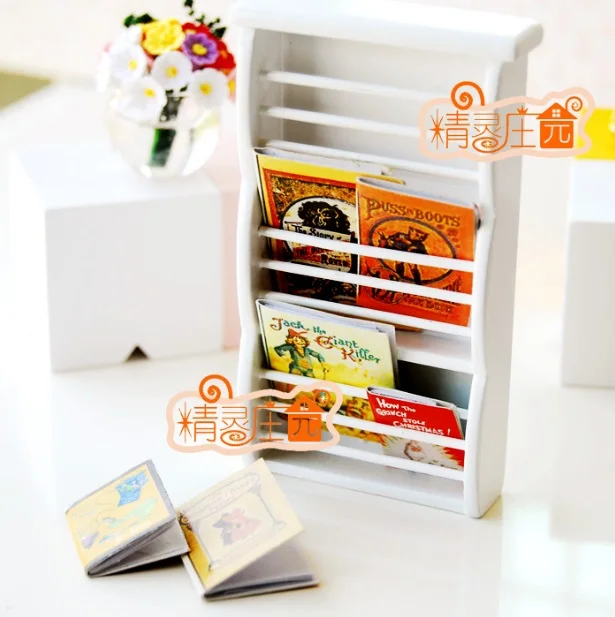 مصغرة دمية أنشطة housemini مجلة مجلة مجلة البيضاء