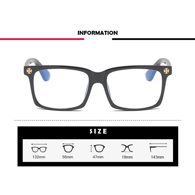 Handoer 8001 Optical Glasses Frame for Men and Women Acetate Eyewear Full Rim Spectacles Glasses Optical Prescription Frame