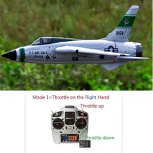 Freewing самолет 64 мм F-105 F105 Thunderchief rc EDF реактивный самолет игрушка хобби