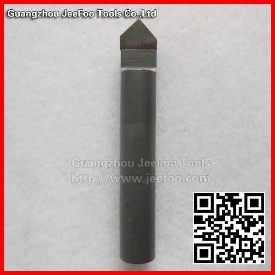 

6*45Degree*1.2mm PCD CNC Carving Tools, Diamond Router Bits, Stone Engraving Bits