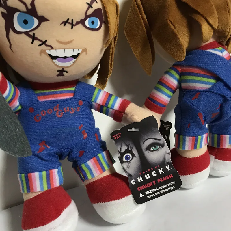 Goede Mega Figuur Nieuwe 9   Kind Spelen Gehavende Chucky Schrikken Pluche Pop PP Katoen Action Figure Model Collectible Speelgoed in Voorraad