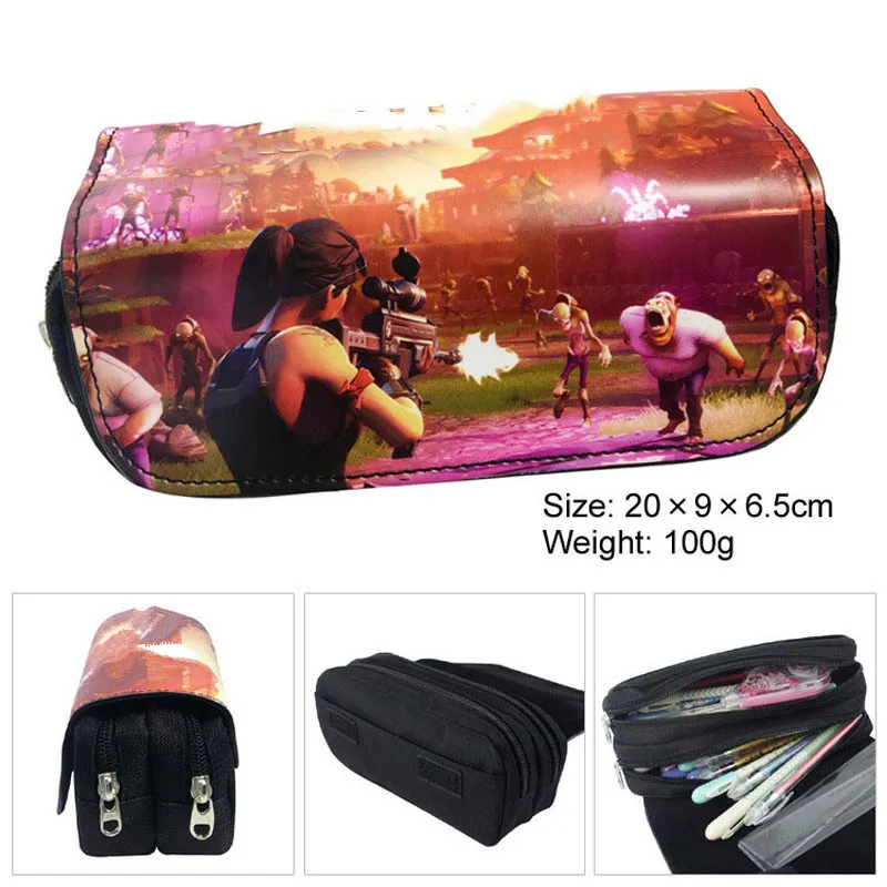 1PC Fortnight Action Figure Toy Pen Case Bag For Children Leader Horse Dark Voyager For Nited Toys Kids Gifts 1PC Fortnight Action Figure Toy Pen Case Bag For Children Leader Horse Dark Voyager For Nited Toys Kids Gifts