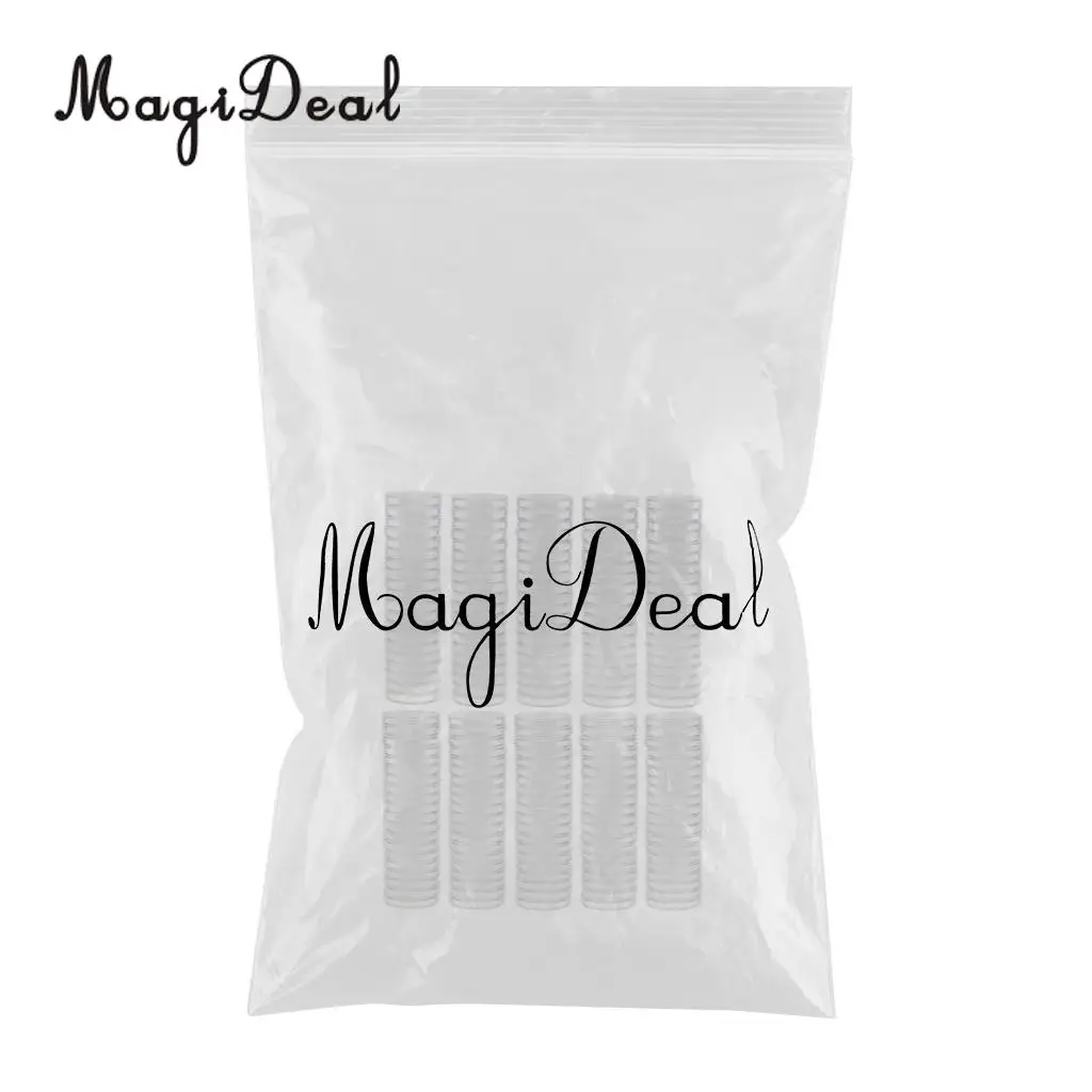 200pcs 30/38mm Plastic Clear Round Coin Case Capsule Storage Holder Containers