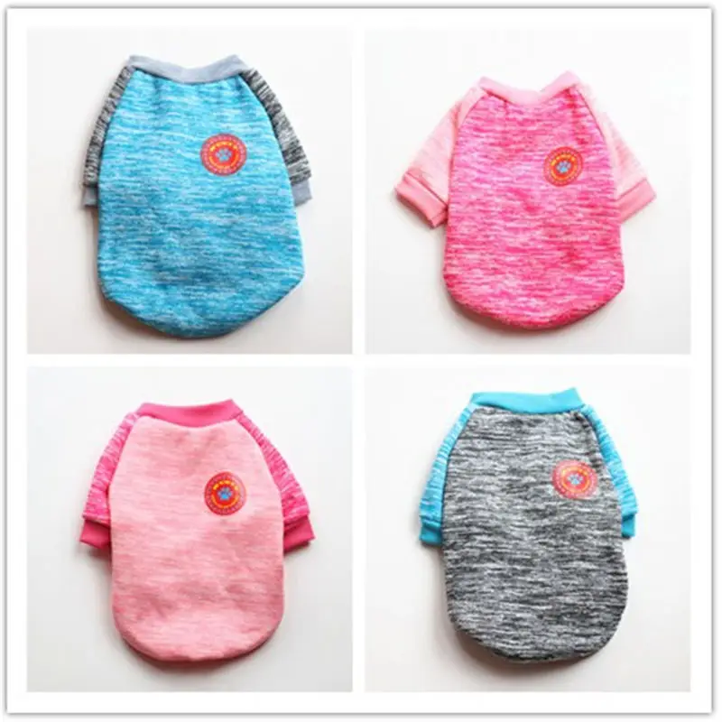 

Spring Dog Clothes for Small Dogs Pet Clothing Soft tshirt Vest Hoodie Pajamas Yorkies Chihuahua Clothes Summer