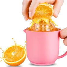 Портативный Мини Руководство фруктовый соковыжималка мини блендеры Лимон Оранжевый прессования Juicer