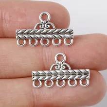 13*22 мм 10 шт. амулеты из цинкового сплава, античное посеребренное подключение через отверстия, аксессуары для ювелирных изделий, подходят для ювелирных изделий DIY