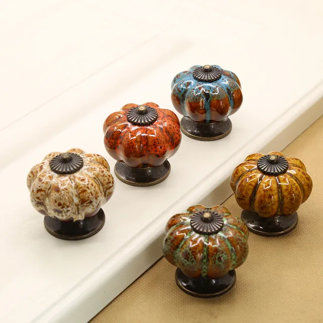 Pomelli in ceramica Zucca Dresser Manopola Del Cassetto/Maniglia ... Pomelli in ceramica Zucca Dresser Manopola Del Cassetto/Maniglia ...