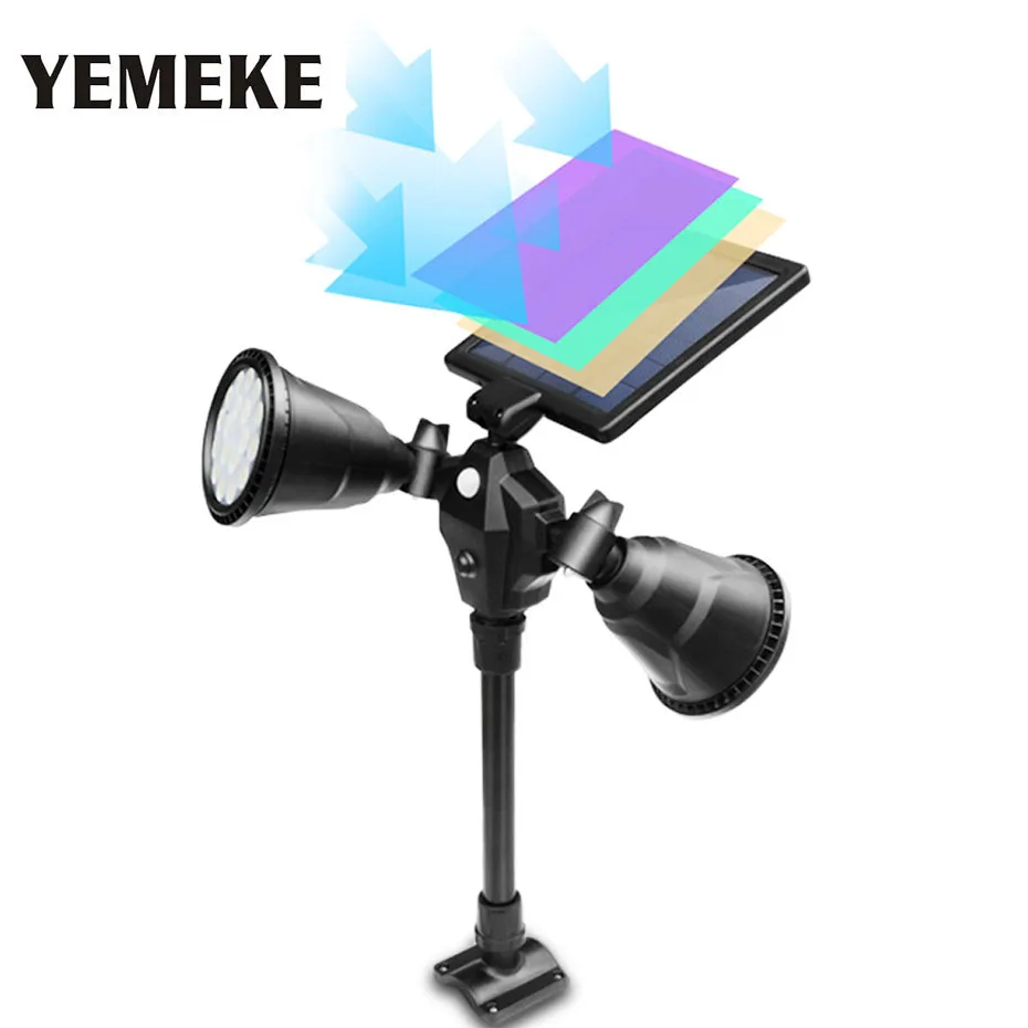 

Led Solar Lawn Light Pathway Garden Lamp PIR Motion Sensor LED Spotlight Lamp Solar Lights For Garden Decoration Path Lighting