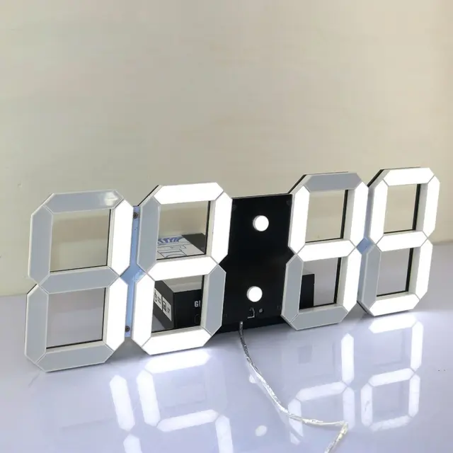Super Large Digital Wall Clocks Led Alarm Clock Countdown Timer Remote Control Oversize Jumbo Number Led Display Snooze Clock Remote Control Remote Control Clockclock Large Display Aliexpress