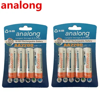 

analong Low self-discharge Durable AA Battery 1.2V 2200mAh Ni-MH Rechargeable Batteries 1.2V Batteries