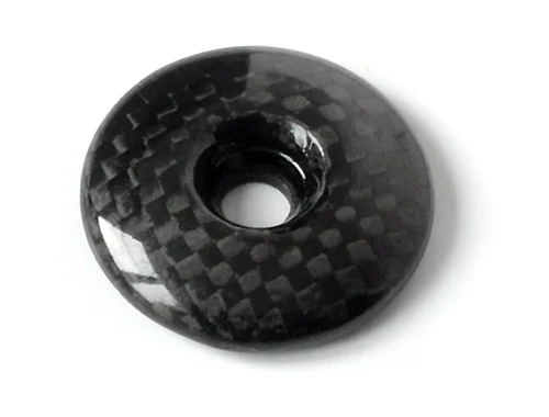 Bike Carbon Fibre Stem Caps Bicycle Parts 3 K Fiber Cap Cycling MTB Road | Спорт и развлечения