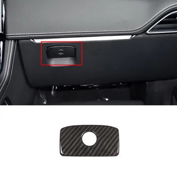 

ABS Car Copilot Glove Storage Box Panel Decoration Cover Trim For Jaguar XE X760 2015 XF X260 2016 F-pace X761 2016