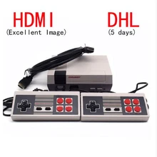 Новая мини игровая консоль Ретро Мини ТВ портативная игровая консоль для Nes игр встроенные 600 различных игр с HDMI выходом PAL& NTSC