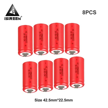

2200mAh SC Ni-CD 1.2V Rechargeable Battery Cells DIY Battery Packs Subc Ni CD Electric Fingerprint Locks Tools Accumulator