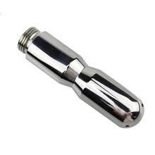 SODANDY Металл Anal Plug Butt Plug Уборка Шприцы Секс Игрушки Фетиш Моющиеся Анальный Через Thru Hole Shower Head