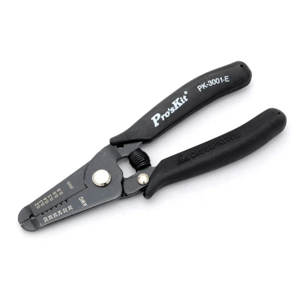

Original 1PK-3001E Anti-static Electronic Wire Stripper Multifunction Wire Stripper Clamping Pliers