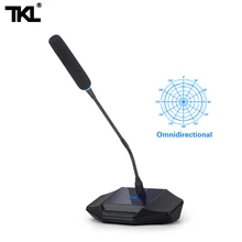 TKL T1 Гусенек Конференц-провод микрофон всенаправленный Конференц-систм конденсаторный микрофон использование для записи речи