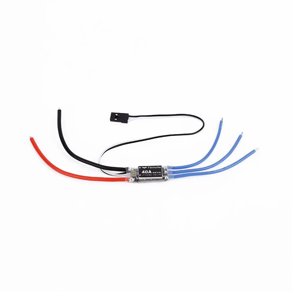 

Free shipping Little Bee 40A 2-6S LiPoly Violent OPTO ESC Electric Speed Control (No BEC)