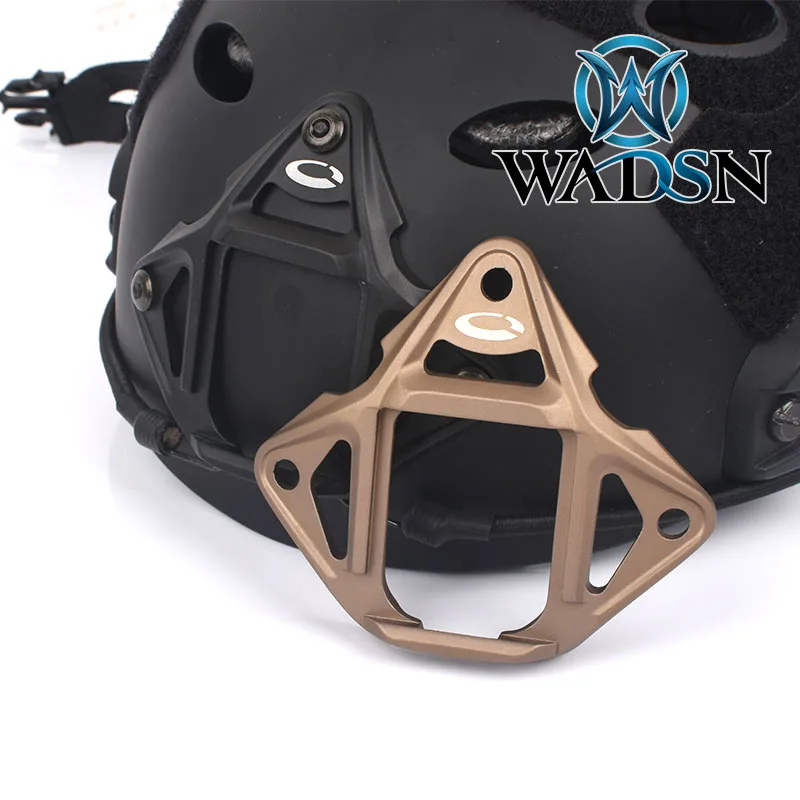 

CNC Aluminum Airsoft Tactical VAS Shroud Skeleton Three-Hole NVG Mount Fast Mich WM003
