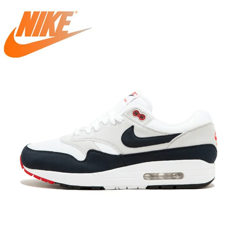 

Original Authentic New Arrival Nike AIR MAX 1 ANNIVERSARY Mens Running Shoes Good Quality Cozy Sneakers Sport Outdoor 908375-104