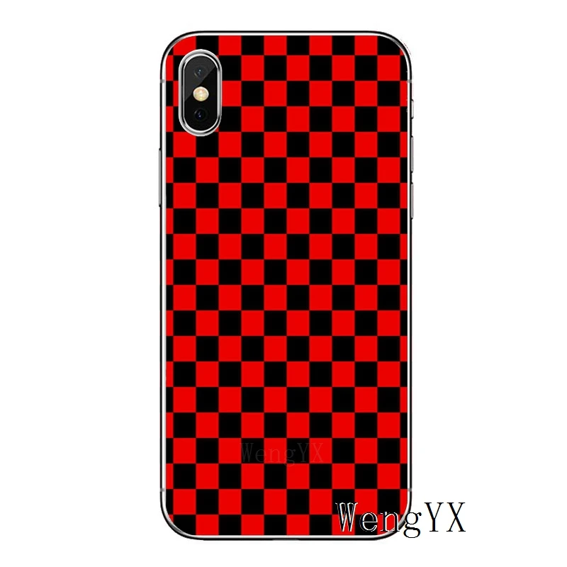 Шахматный клетчатый чехол для Huawei Honor 10 9 Lite 8 8C 8X 7C 7X 7A 6C pro Play 6X 6A 5A LYO L21 V8 V10 мягкие