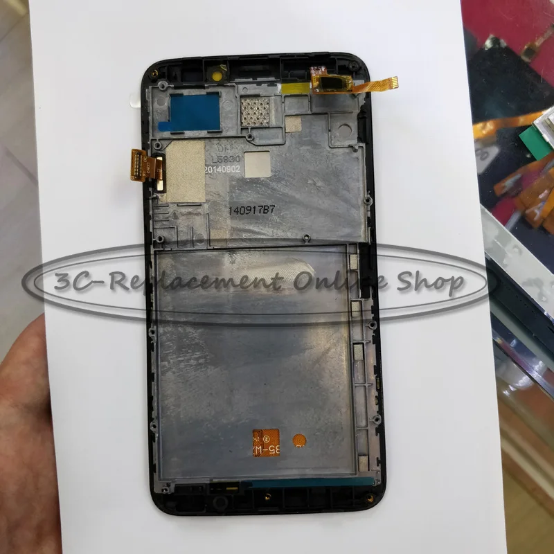 Оригинальный белый/черный 5 0 дюймов для Lenovo A606 ЖК-дисплей + дигитайзер сенсорный