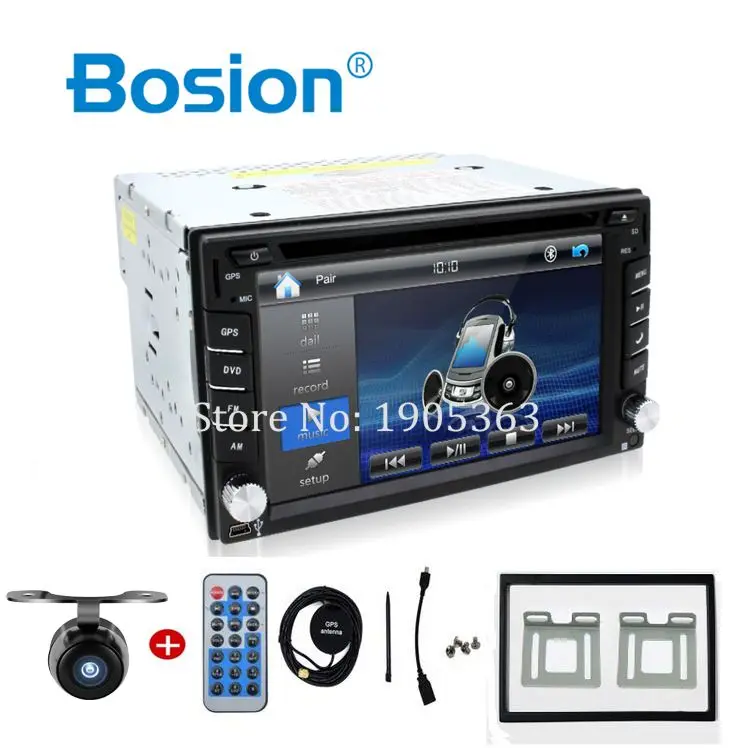 

Car Electronic auto 2din car dvd player GPS Radio Tuner PC Video Monitors for universal RDS Bluetooth digital tv (option) cam