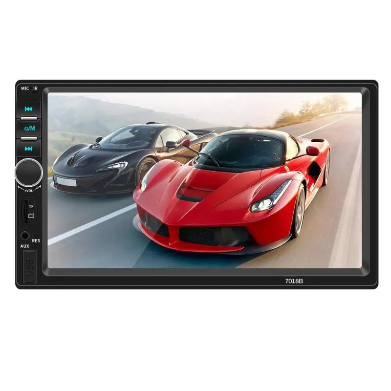 

SWM 7018B Bluetooth Car Stereo 7 inch Touch Screen AUX USB TF FM Radio In Dash Head Unit Digital Media Receiver