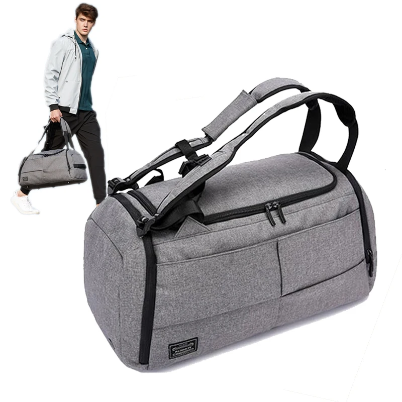 Hot Sale Terylene Men Sport Fitness Bag Multifunction Tote Gym Bags For