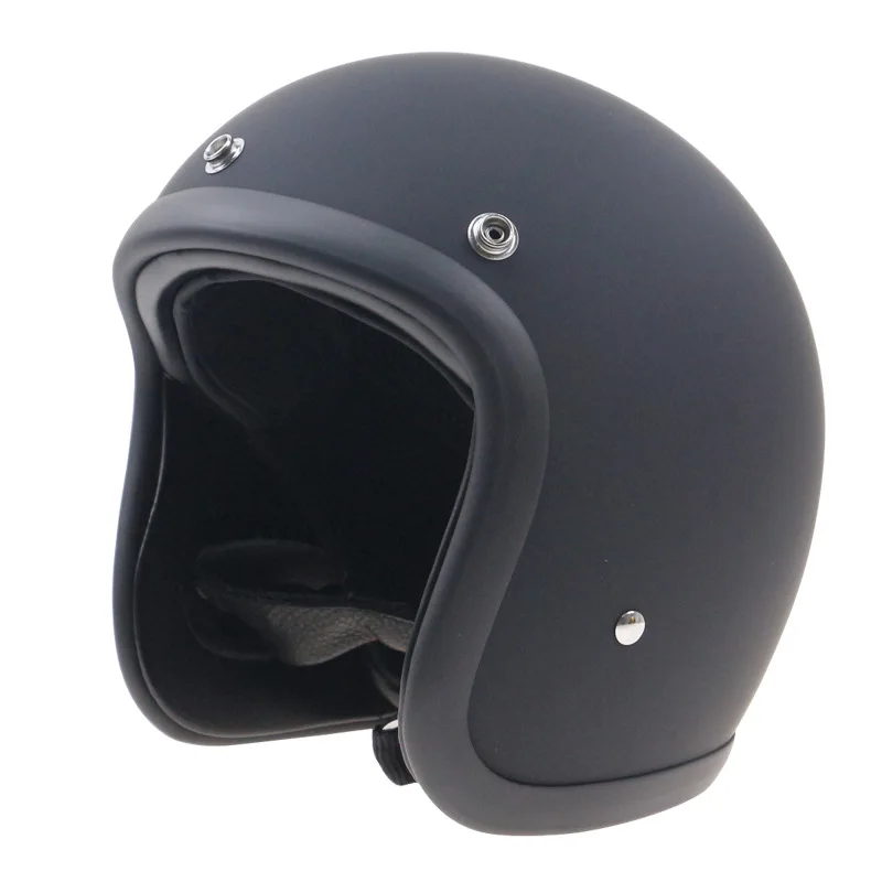 Motocycle Helmet Japanese Low Profile 500TX Cafe Racer Helmet Fiberglass Shell 