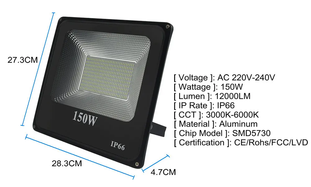 150W