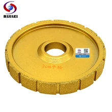 RIJILEI 140 мм* 30*20 паяльная Алмазная мраморная шлифовальная дисковая машина с прямым углом шлифовального круга гранитные окантовочные диски MX43