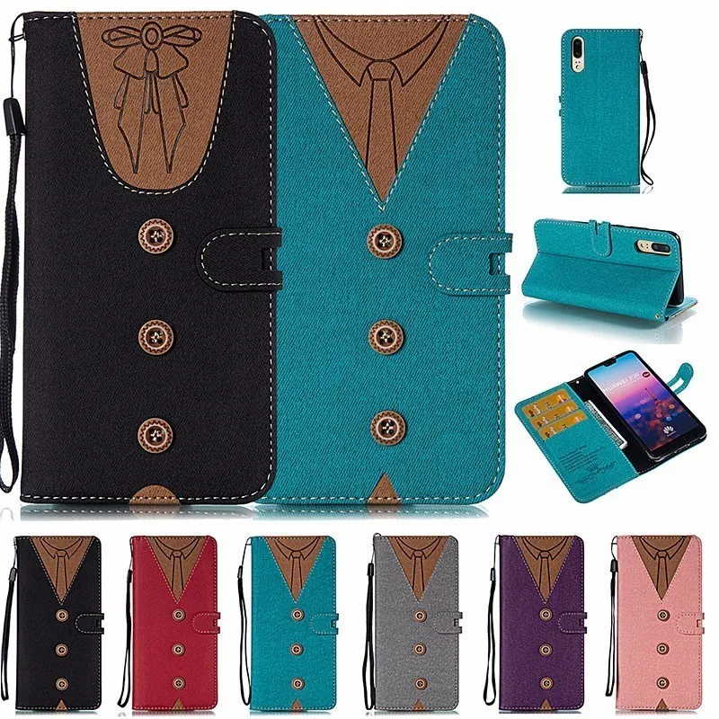 

Luxury Slim Book Leather TPU Wallet Flip Phone Protect Soft Case For Huawei P8 P9 P10 P20 lite Pro Y5 Y6 2017 P smart Back Cover