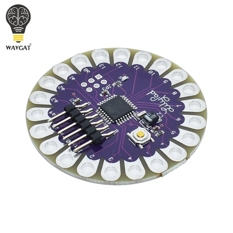 ATmega32U4 ATMEGA328P LilyPad 328 для Arduino DIY Kit Micro USB ATtiny85 LilyTiny формирователь материнской платы