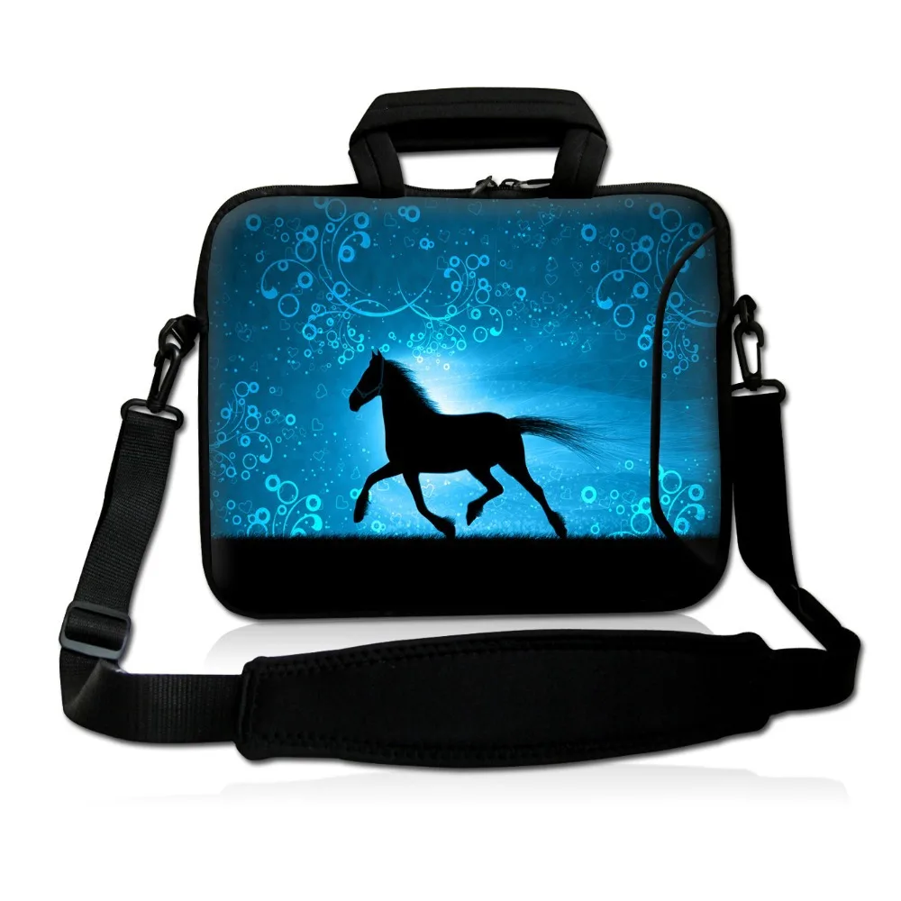 Красная Наплечная Сумка для ноутбука 13 &quotс принтом черепа чехол 3&quot Macbook/HP Folio/Dell