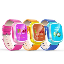 Mode q80 kind gps smart watch sos anruf location tracker Smartwatch Unterstützung Sim-karte Für Kid Safe Anti-verlorene Monitor Uhr geschenk