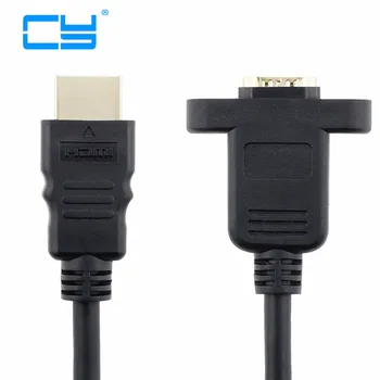 

High Quality Short Extension Cable HDMI 1.4 A Male to A Female Adapter Connector 3D For TV PC 30cm/1ft 60cm/2ft
