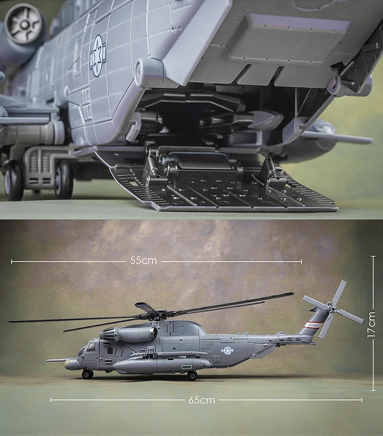 Blecaute de Helicóptero Brinquedo de Tamanho Grande em Liga Presentes para Crianças Brinquedo Metálica Action Figure Oculta Sombra wj ko Ss08 M05 8 Cheap Figuras de ação