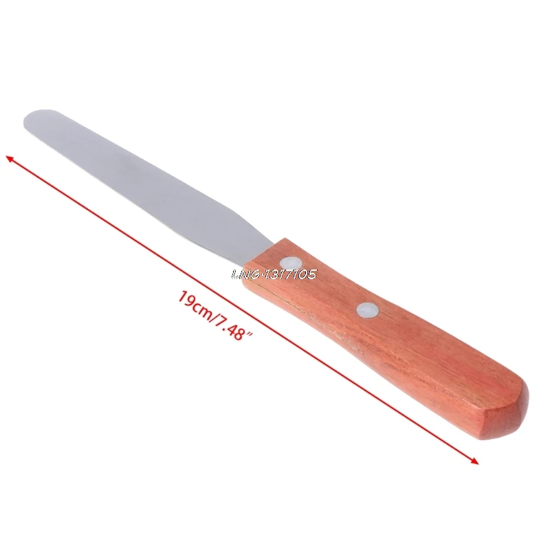 Stainless Steel Wax Waxing Body Epilator Hair Removal Stick Applicator Spatula LNG5