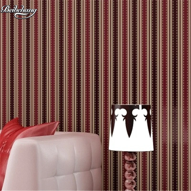 Gratuit Images Beibehang Papier Peint Intisse Simple Gris Salon Rayures le plus cool par