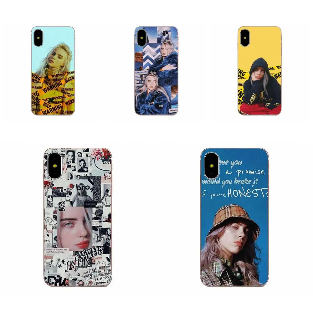 Billie Eilish Design Diy Printing Drawing TPU Phone Case For Apple iPhone 4 4S 5 5C 5S SE 6 6S 7 8 Plus X XS Max XR | Мобильные