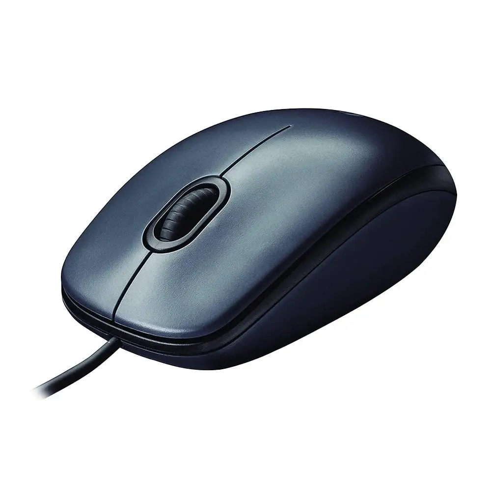 Logitech M90 1000 точек/дюйм Проводная USB оптическая мышь Эргономичный дизайн ноутбук ПК