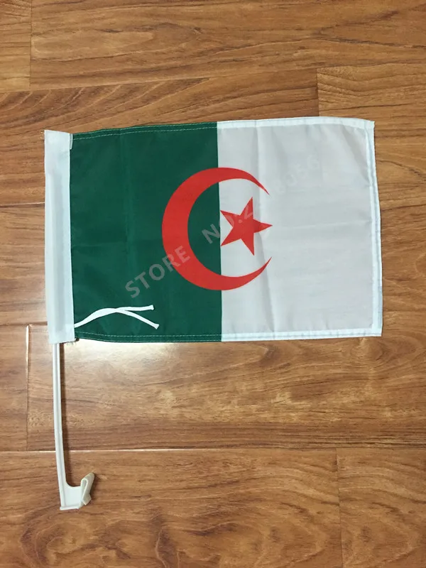 30x45c Flag Of Algeria Algeria Window Flag Car Flag Pole Car