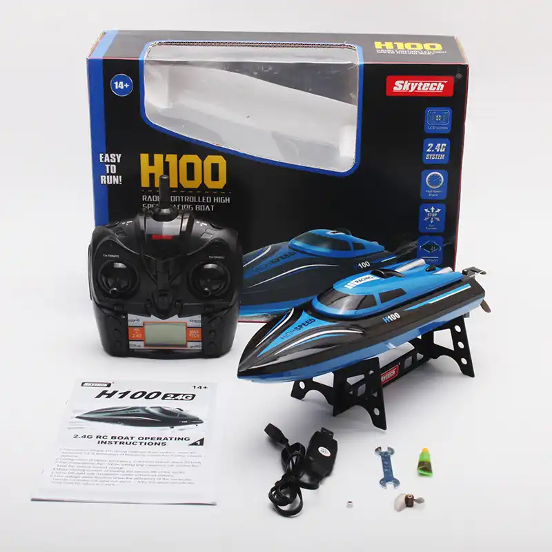 rc boat skytech h100