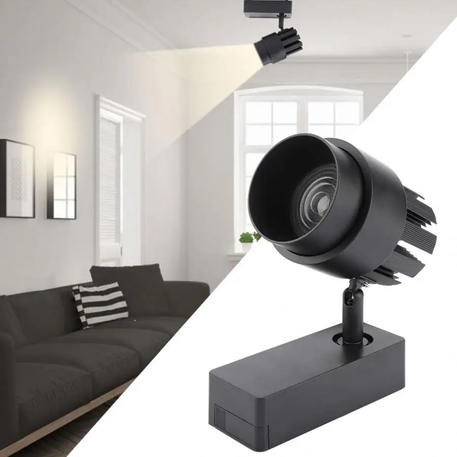 

AC86-265V Focus Lamp Adjustable Focus COB Lamp Ceiling Light Downlight Spot Light Rotation Wall Mounted