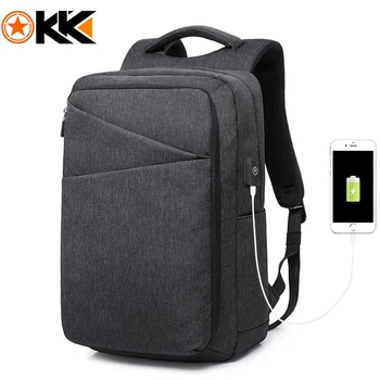 

KAKA Men Backpack USB Charge 15.6" Laptop Backpacks Men's Mochilas feminina Travel Backpack Schoolbag Teenagers boys bagpack