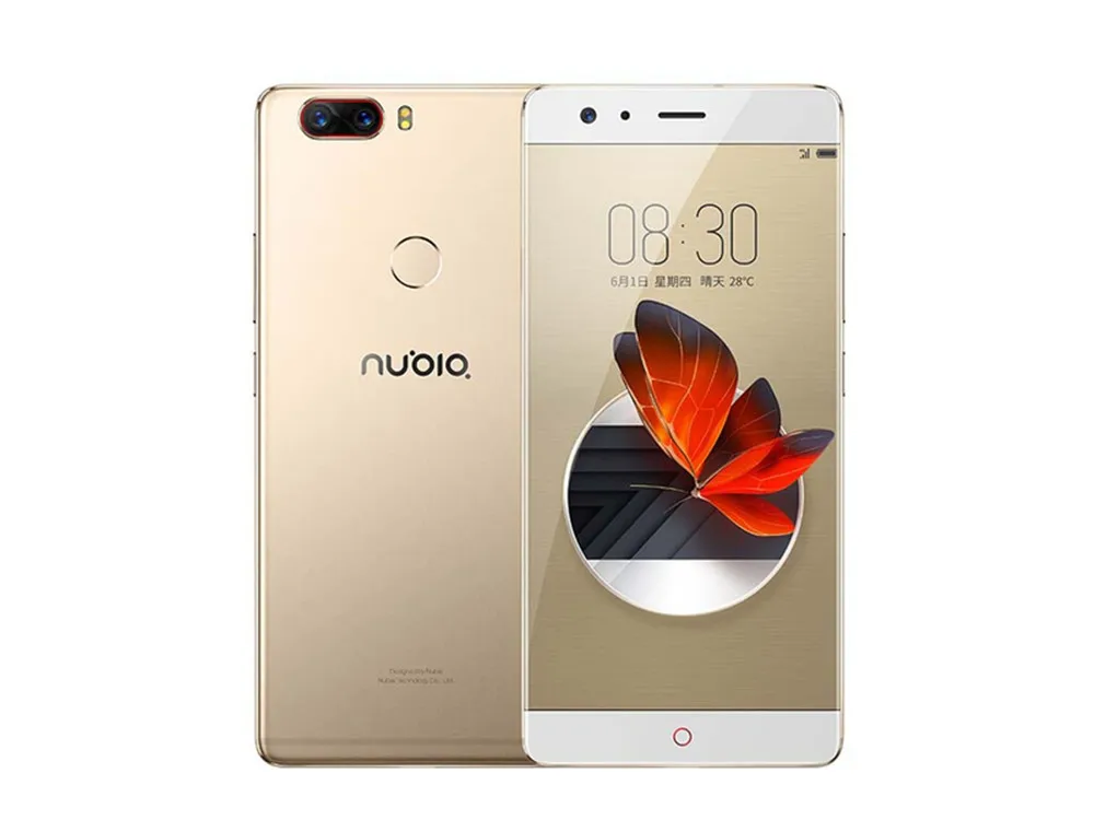 Nubia Z17 4G LTE мобильный телефон 5,5 дюймов Snapdragon 835 OctaCore 6 Гб ram 64 Гб rom Двойная Задняя камера Android 7,1 телефон