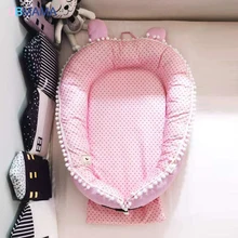 Высокое качество путешествия складной портативный моющийся детская кровать 0-36 м ребенок 100 см* 80 см